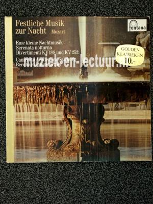 Festliche musik zur nacht