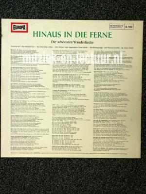 Hinaus in de ferne