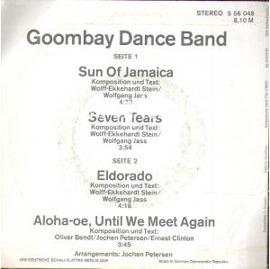 Sun of Jamaica - Seven tears - Eldorado - Aloha oe, until we meet again