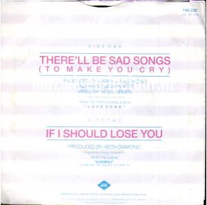 There'll be sad songs - If I should lose you