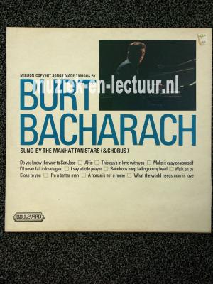 Million copy hit songs made famous by Burt Bacharach