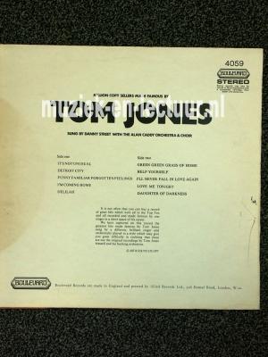 Million copy hit songs made famous by Tom Jones