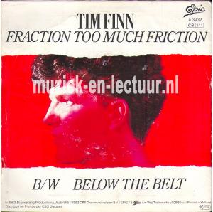 Fraction too much friction - Below the belt