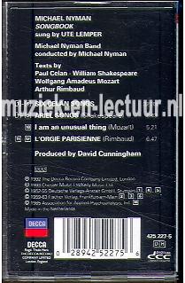 Michael Nyman songbook