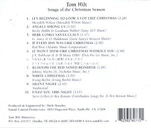 Songs of the Christmas Season