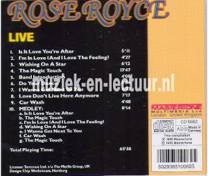 Rose Royce Live