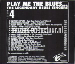 Play me the blues, volume 4