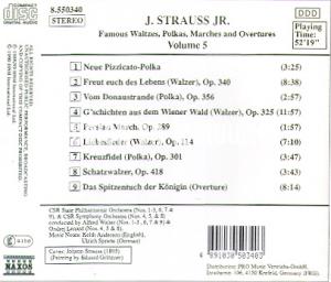 The best of J. Strauss jr. vol. 5