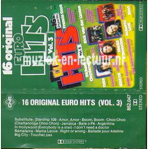 16 original Euro hits vol.3