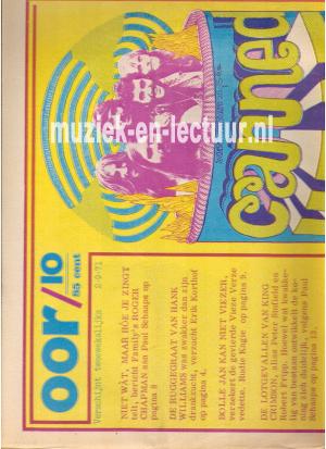 Muziekkrant Oor 1971 nr. 10