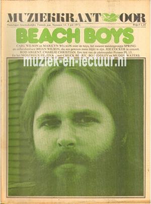 Muziekkrant Oor 1972 nr. 13