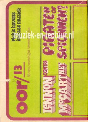 Muziekkrant Oor 1971 nr. 13