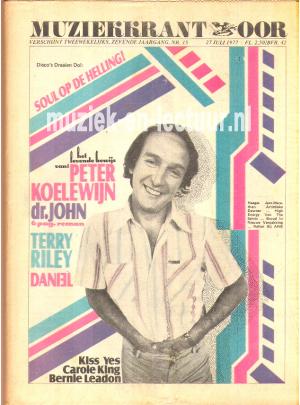 Muziekkrant Oor 1977 nr. 15