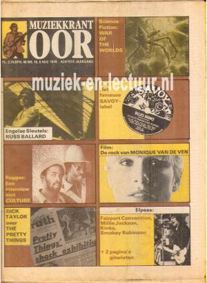 Muziekkrant Oor 1978 nr. 16