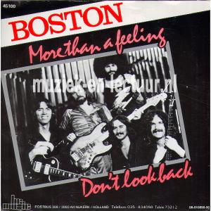 More than a feeling - Don't look back