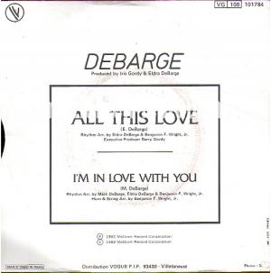 All this love - I'm in love with you