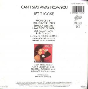 Can't stay away from you - Let it loose