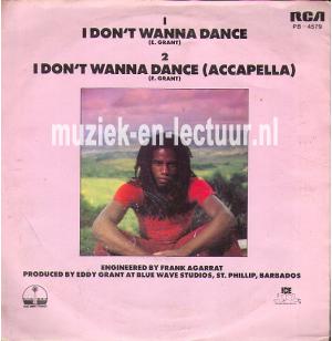 I don't wanna dance - I don't wanna dance (accapella)