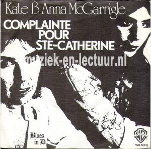 Complainte pour Ste-Catherine - Blues in D