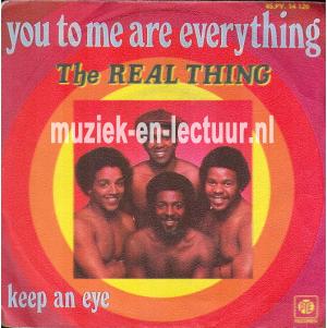 You to me are everything - Keep an eye