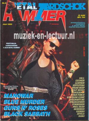 Metal Hammer & Aardschok 1989 nr. 06