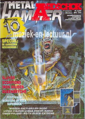 Metal Hammer & Aardschok 1990 nr. 10