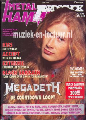 Metal Hammer & Aardschok 1992 nr. 07