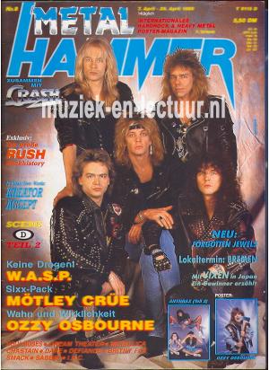 Metal Hammer & Crash 1989 n. 08