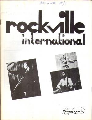 Rockville International 1971 march/april