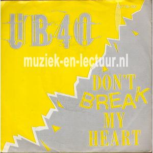 Don't break my heart - Mek ya rok