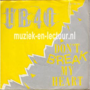 Don't break my heart - Mek ya rok