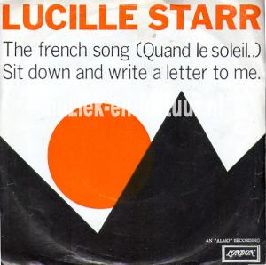 The French song - Sit down and write a letter to me