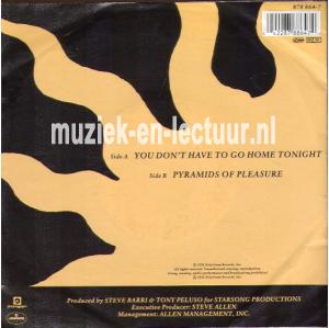 You don't have to go home tonight - Pyramids of pleasure You don't have to go home tonight - Pyramids of pleasure