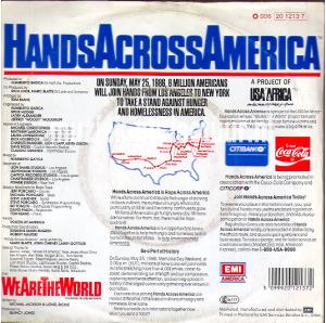 Hands across America - We are the world