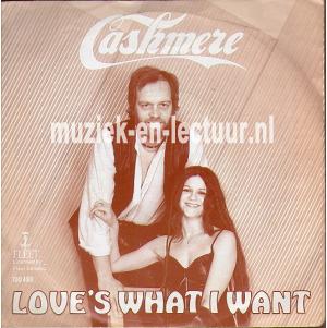 Love's what I want - I need love