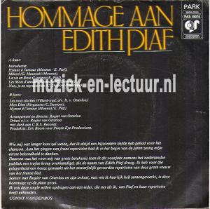 Hommage aan Edith Piaf - Hommage aan Edith Piaf