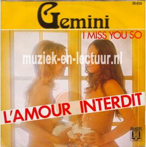 L'amour interdit - I miss you so