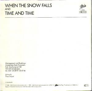 When the snow falls - Time and time
