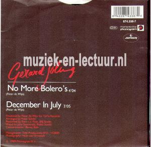 No more bolero's - December in july