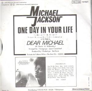 One day in your life - Dear Michael