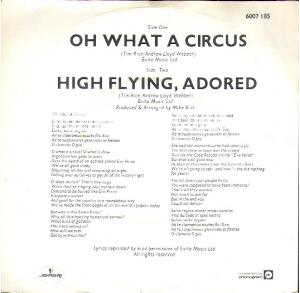 Oh what a circus - High flying, adored