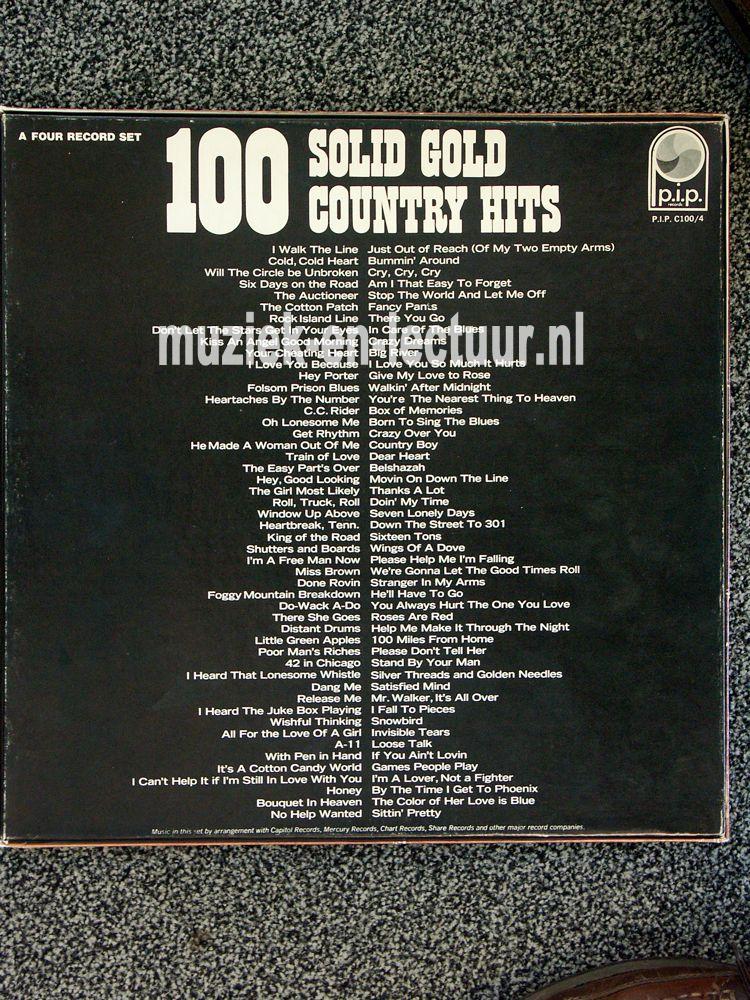 100 solid gold country hits
