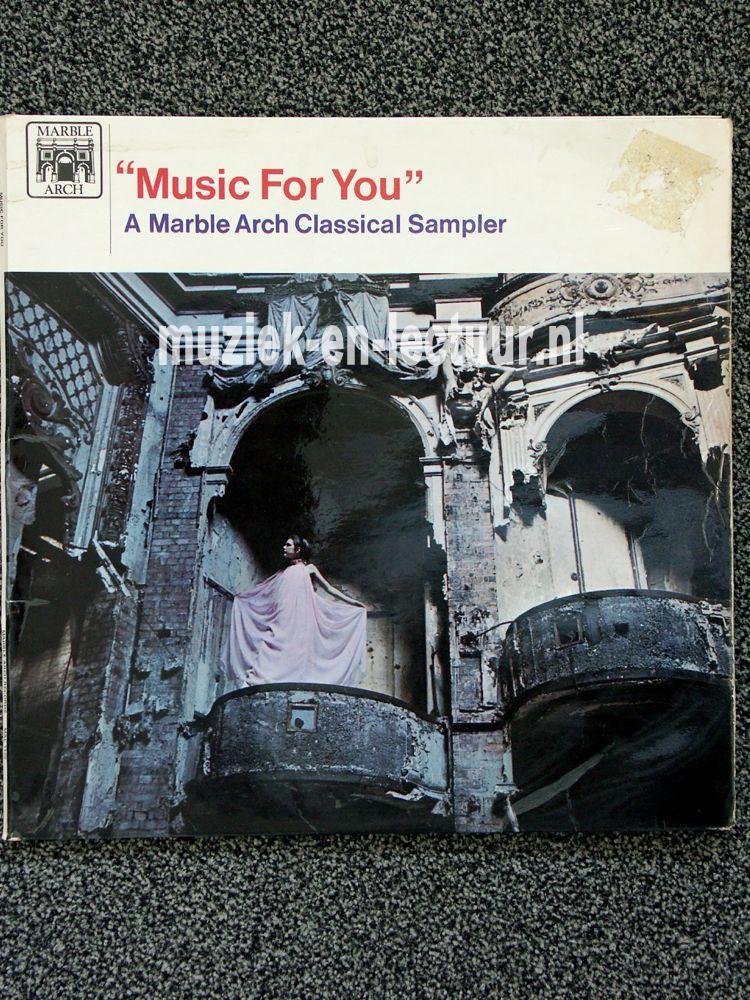 "Music for you" A marble arch classical sampler