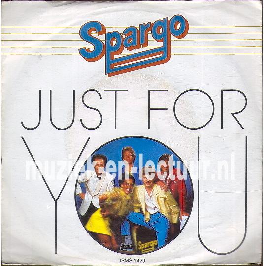Just for you - Spargo fandango's invitation