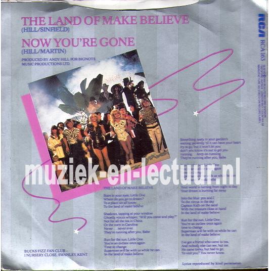 The land of make believe - Now you're gone The land of make believe - Now you're gone