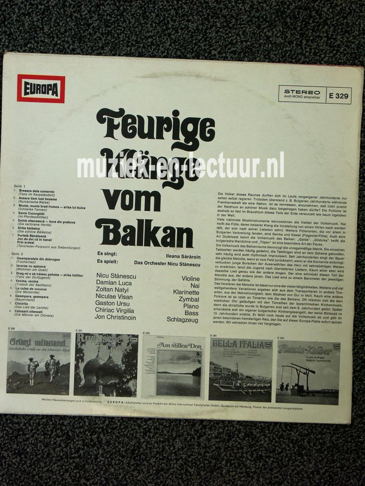 Feurige klange vom Balkan