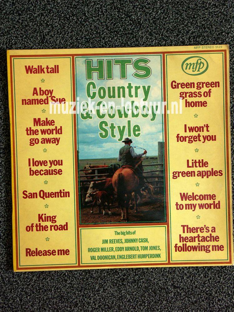 Hits Country and Cowboy Style