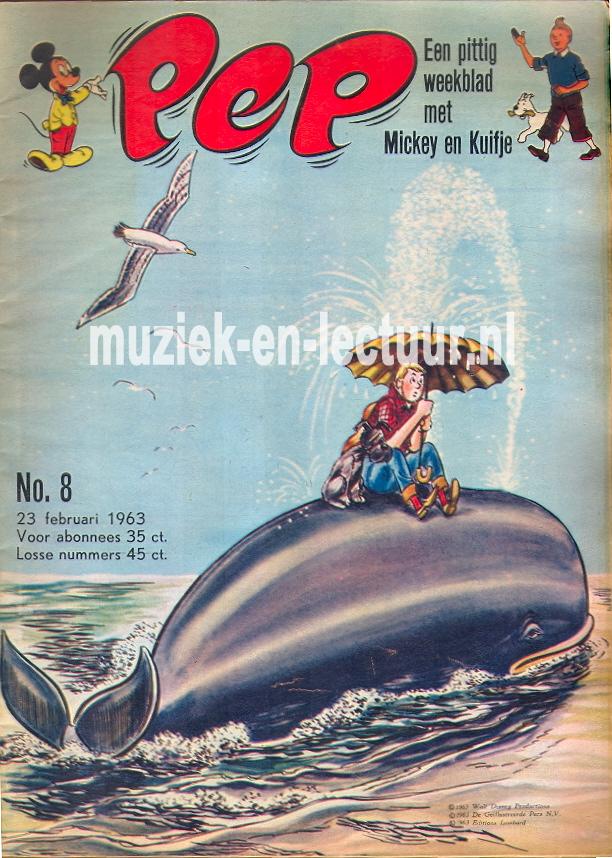 Pep 1963 nr. 08 Pep 1963 nr. 08