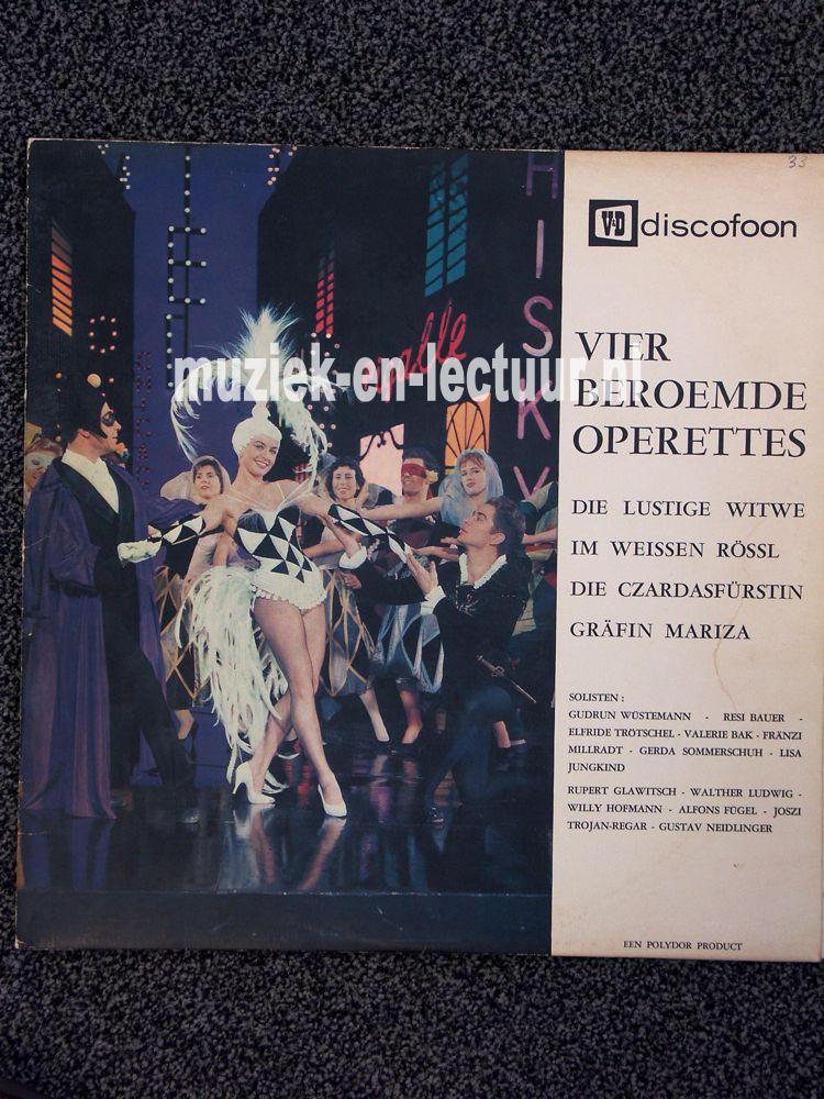 Vier beroemde operettes