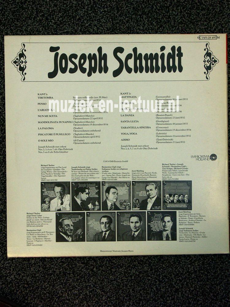 Joseph Schmidt zingt Italiaanse liedjes